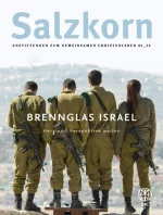 Titelbild des Salzkorn 01/2024: Brennglas Israel