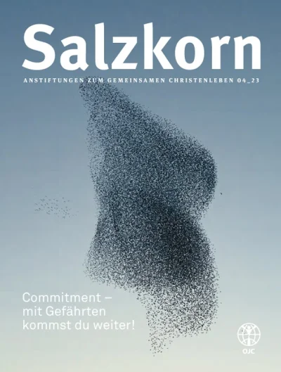 Titelbild des Salzkorn 04/2023: Commitment