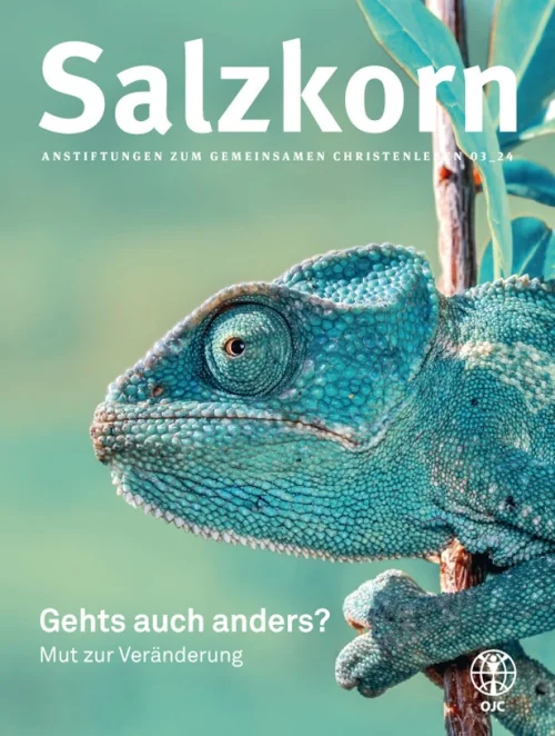 Titelseite des Salzkorn 3/2024: Gehts auch anders?