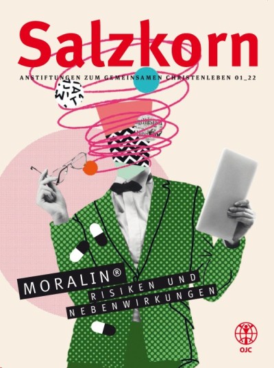 Titelseite des Salzkorns 1/2022: Moralin