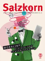 Titelseite des Salzkorns 1/2022: Moralin