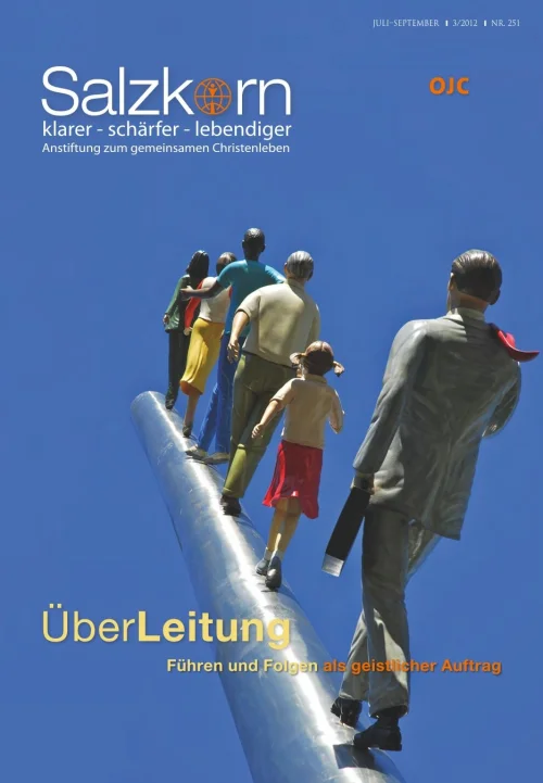 Titelseite des Salzkorns 03/2012: ÜberLeitung