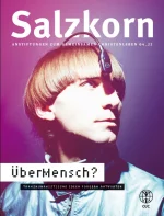 Titelseite des Salzkorns 4/2022: ÜberMensch